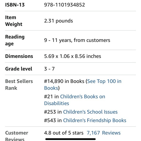 Auggie & Me Book by R.J. Palacio - Picture 7 of 7